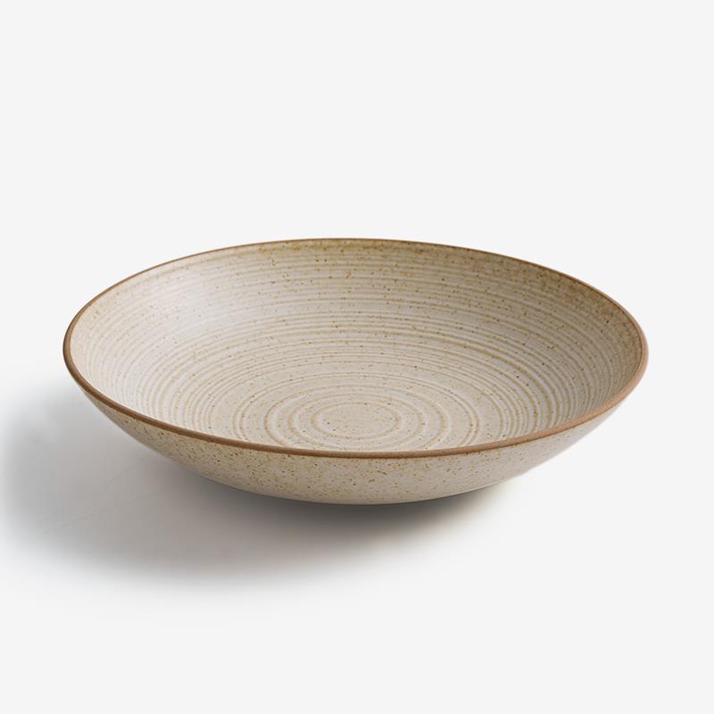 Ice Crack 23cm Ceramic Plate