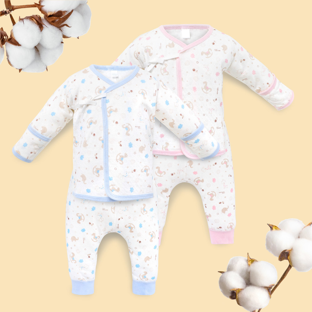 反摺袖肚衣套裝-秋冬