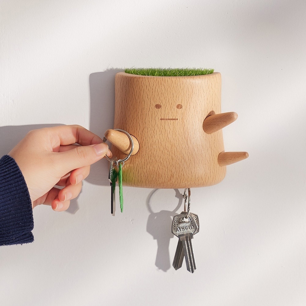 TOSMU童心木 小樹妖鑰匙掛架/造型鑰匙架/鑰匙收納/玄關收納