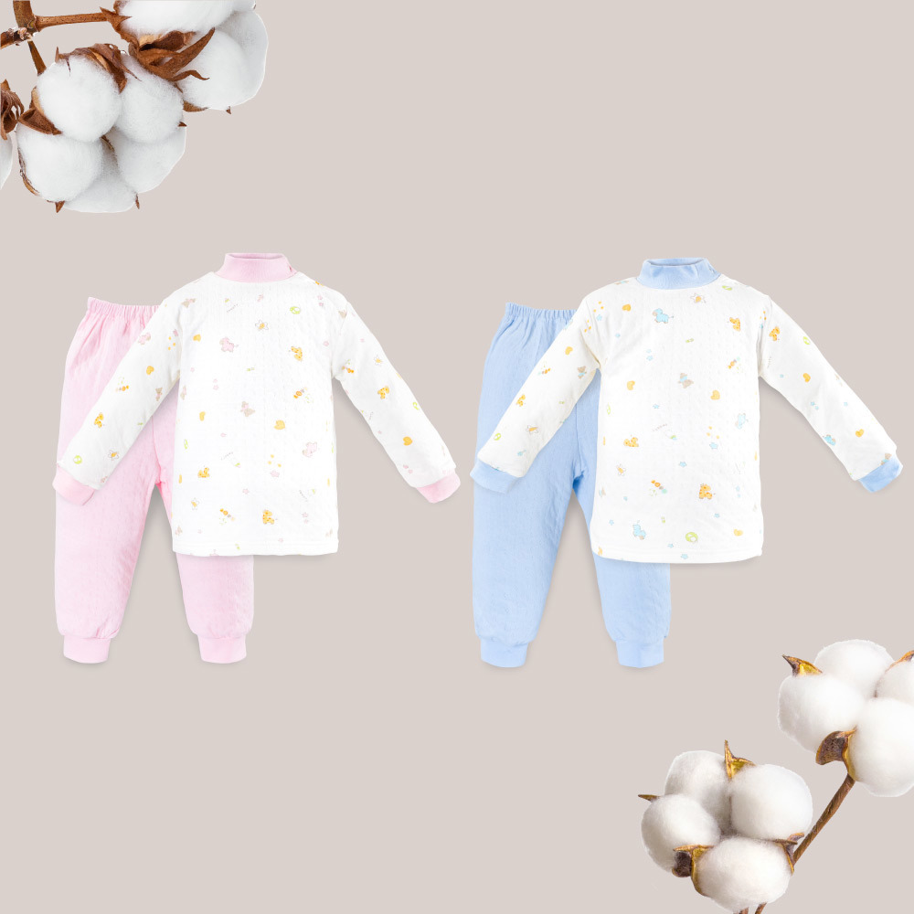 半高領肩開套裝