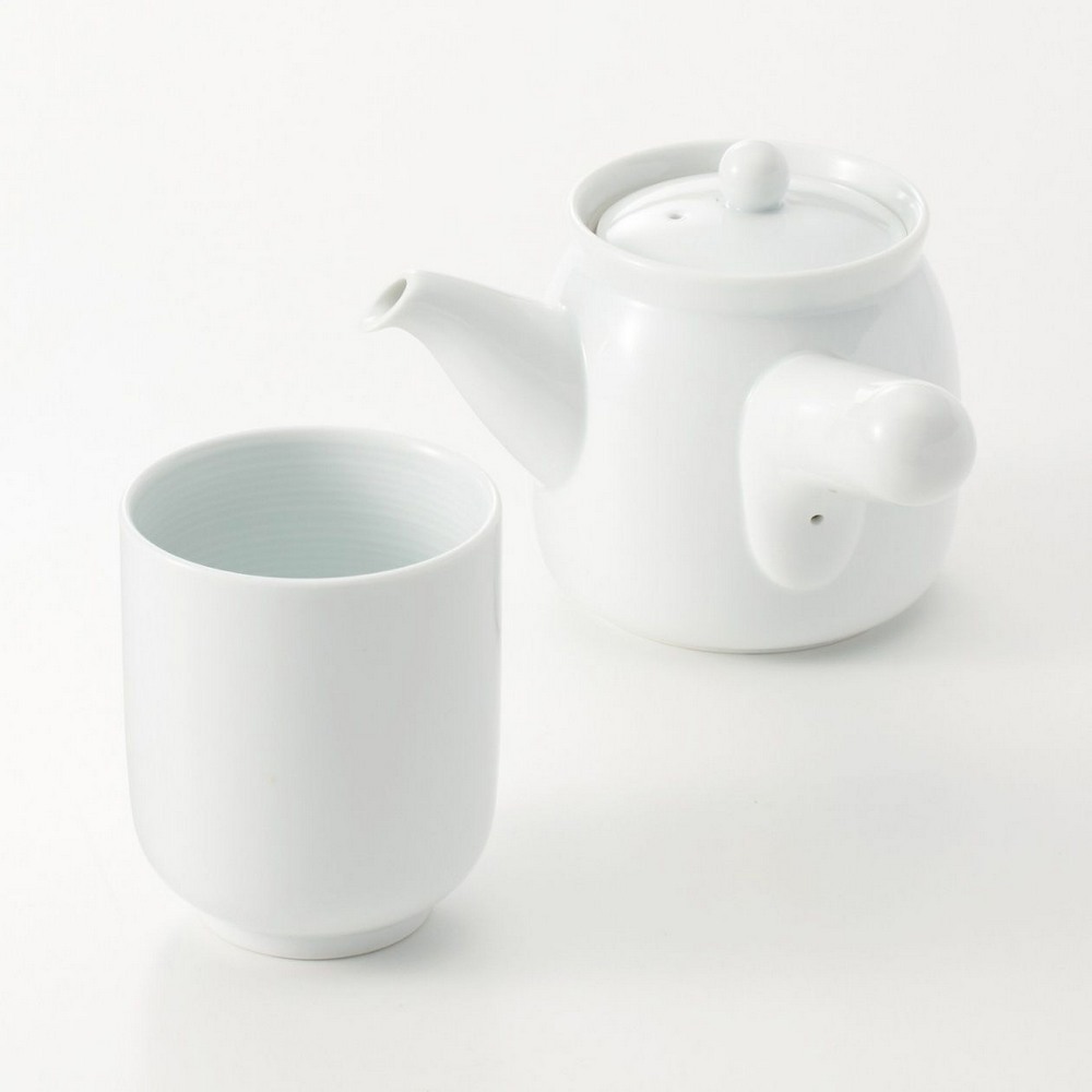 白磁　壺 白磁日式壺