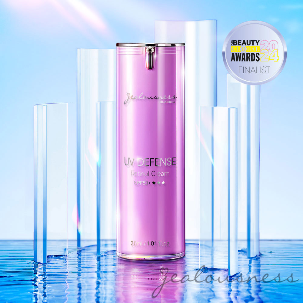 鳶尾花A醇防曬素顏霜SPF50+★★★30ml（紫色防曬霜）（多入組）