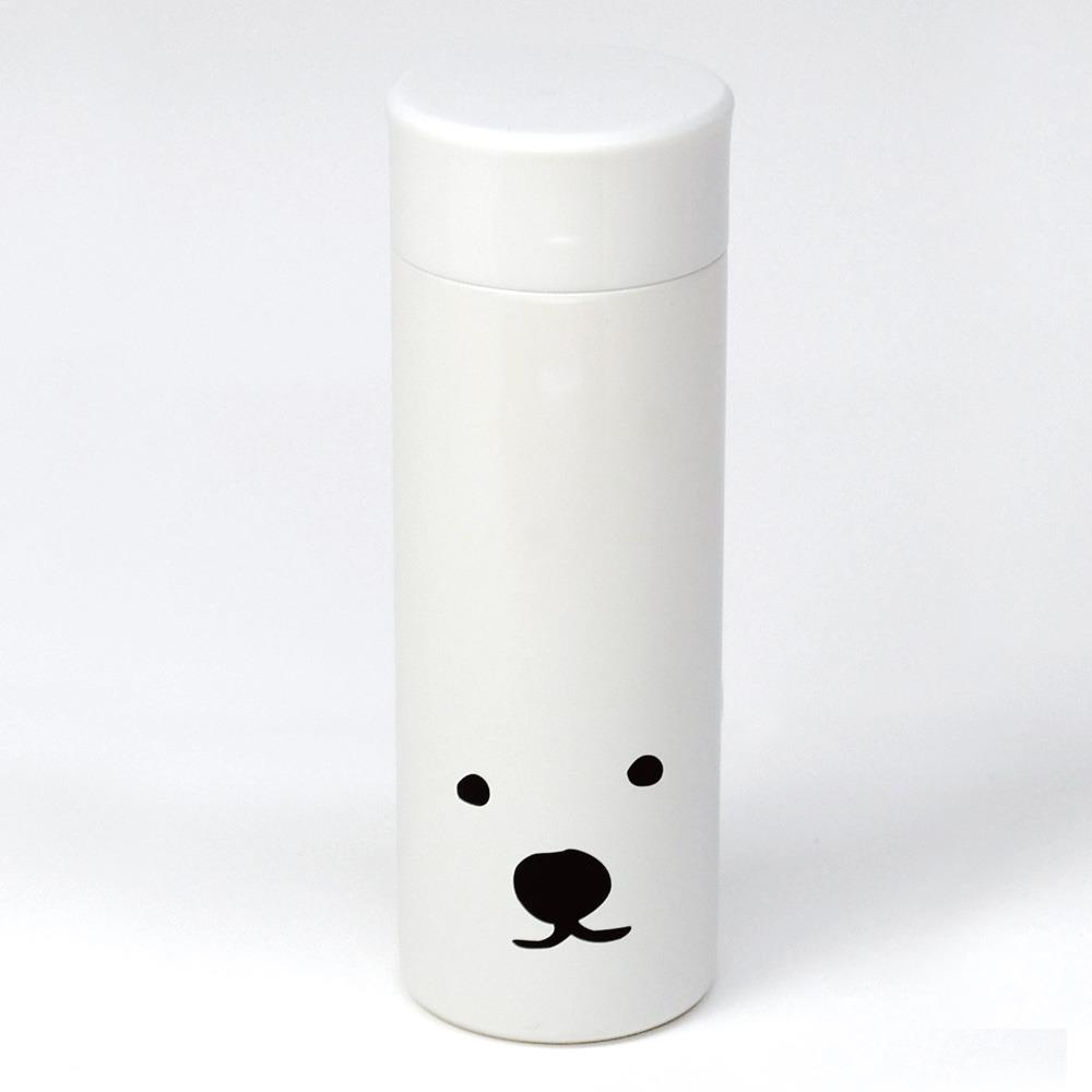 下殺855 北海道白熊系列 隨行保溫瓶300ml/水瓶/保溫杯/隨行杯/保溫容器 25Aug002