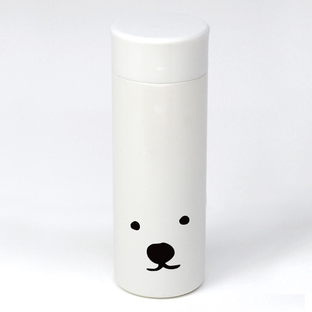 下殺855 北海道白熊系列 隨行保溫瓶300ml/水瓶/保溫杯/隨行杯/保溫容器 25Sep002