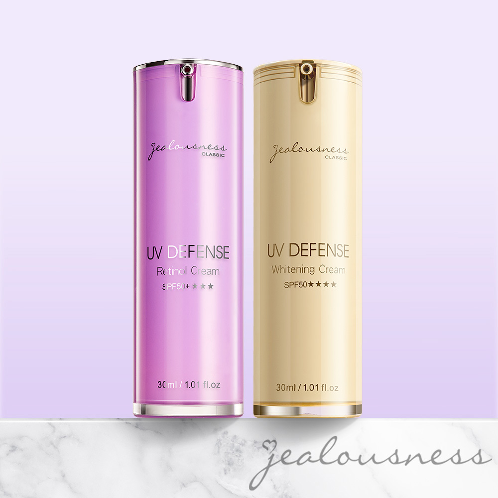 鳶尾花A醇防曬素顏霜SPF50+★★★30ml+抗UV防曬素顏霜PRO SPF50★★★★30ml