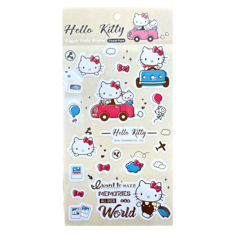 【雙十購物慶典限時優惠】三麗鷗 Hello Kitty貼紙