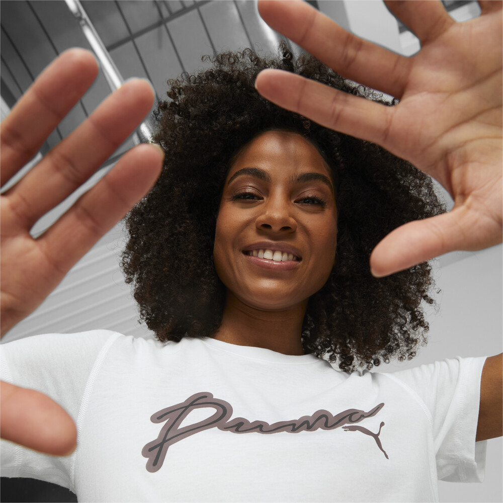 PUMA 訓練系列Script短袖T恤 女性