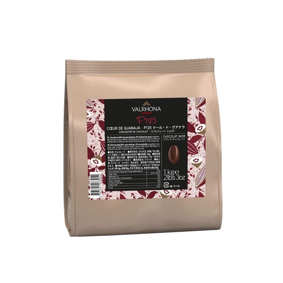 〔VALRHONA法芙娜〕P125瓜納拉巧克力80% 150g （分裝）
