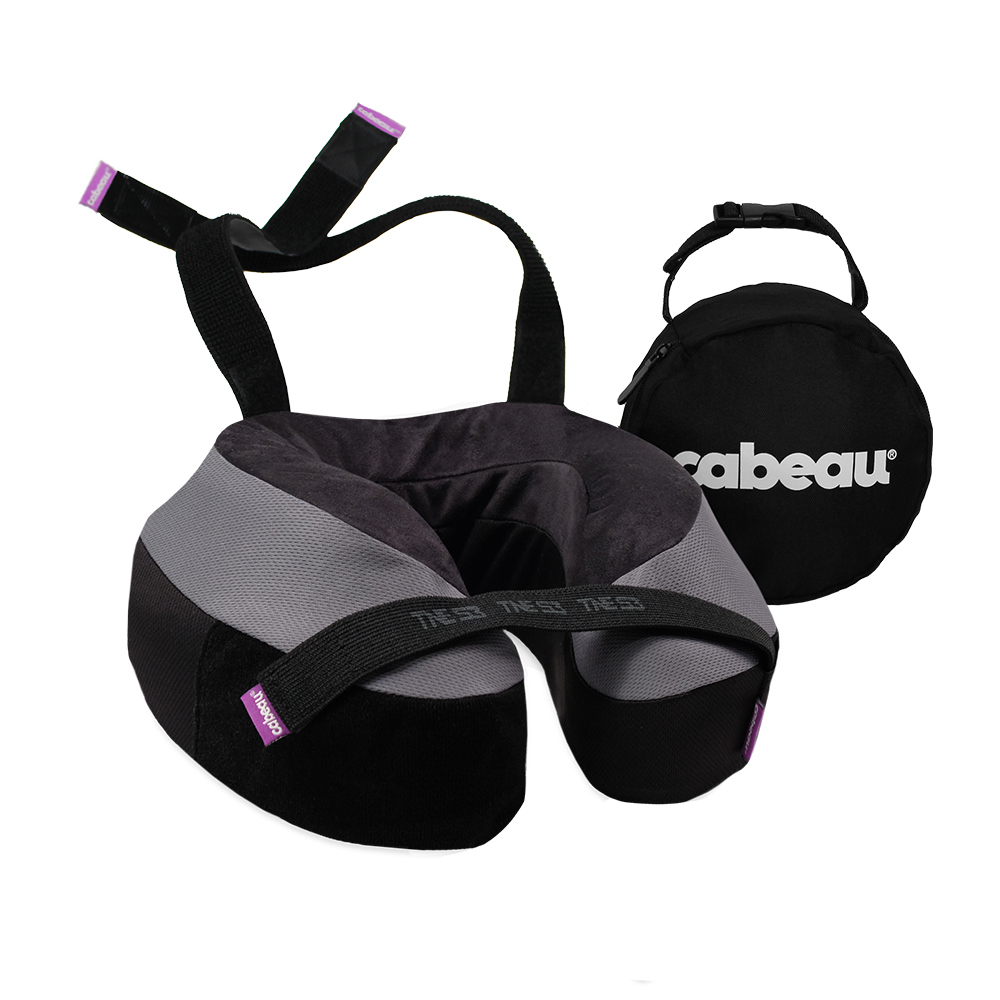 (預購)【Cabeau】旅行用記憶棉頸枕 S3/TNE - 柏林灰-n