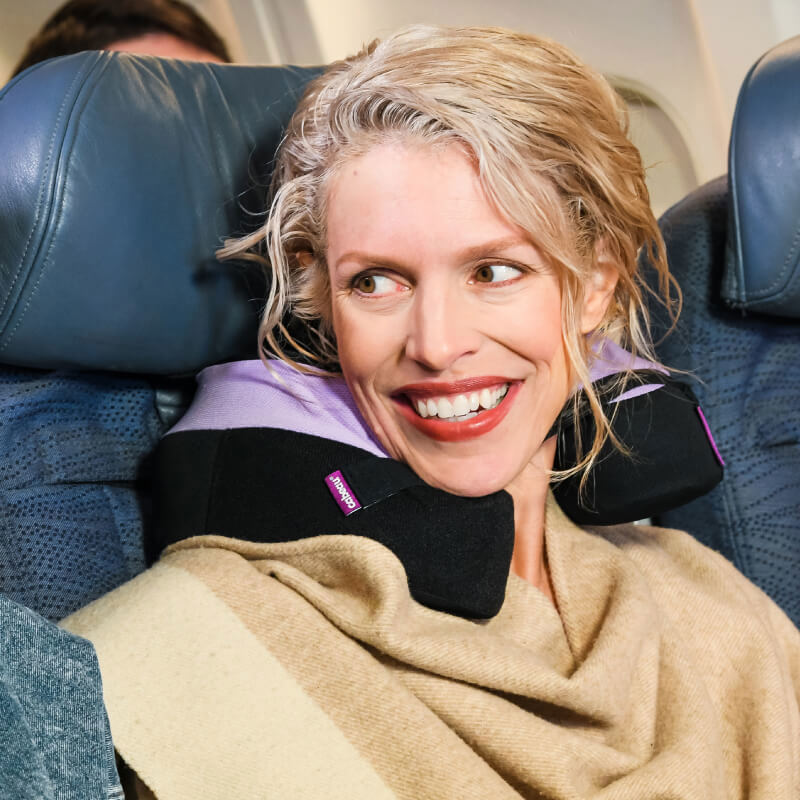 (預購)【Cabeau】旅行用記憶棉頸枕 S3/TNE - 巴黎薰衣草-n