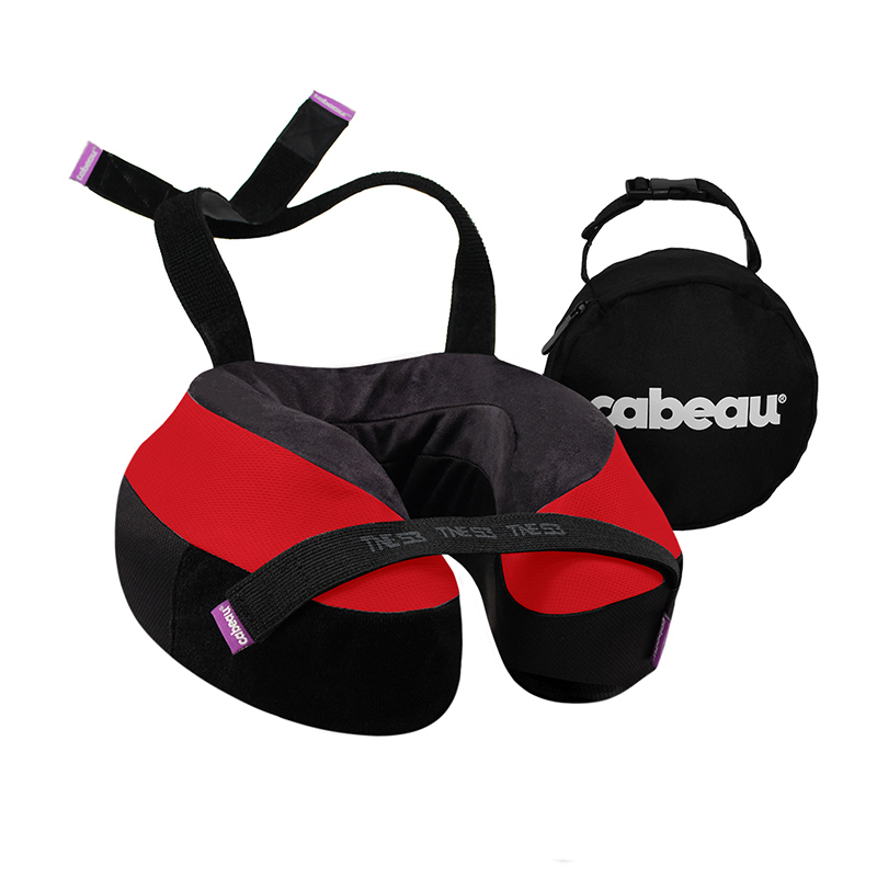 【Cabeau】旅行用記憶棉頸枕 S3/TNE - 倫敦紅