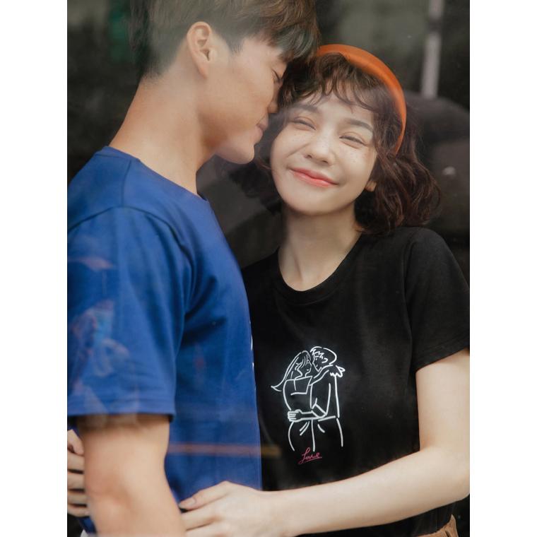 情侶系列．快乾棉印花T恤(女)