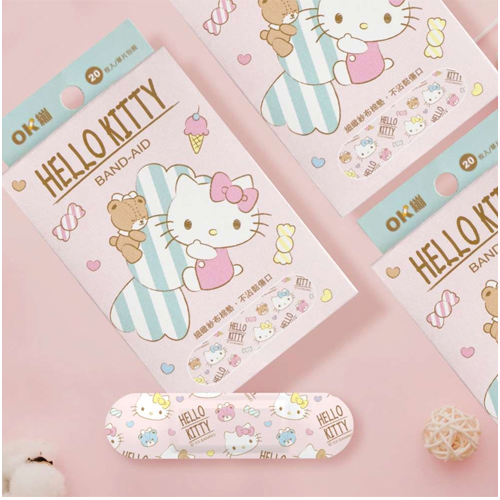 三麗鷗HELLOKITTY系列傷口貼20入