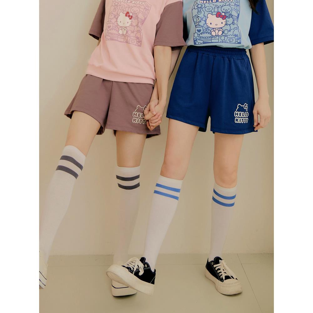 KITTY CUTIE LAND.可成套腰鬆緊短褲