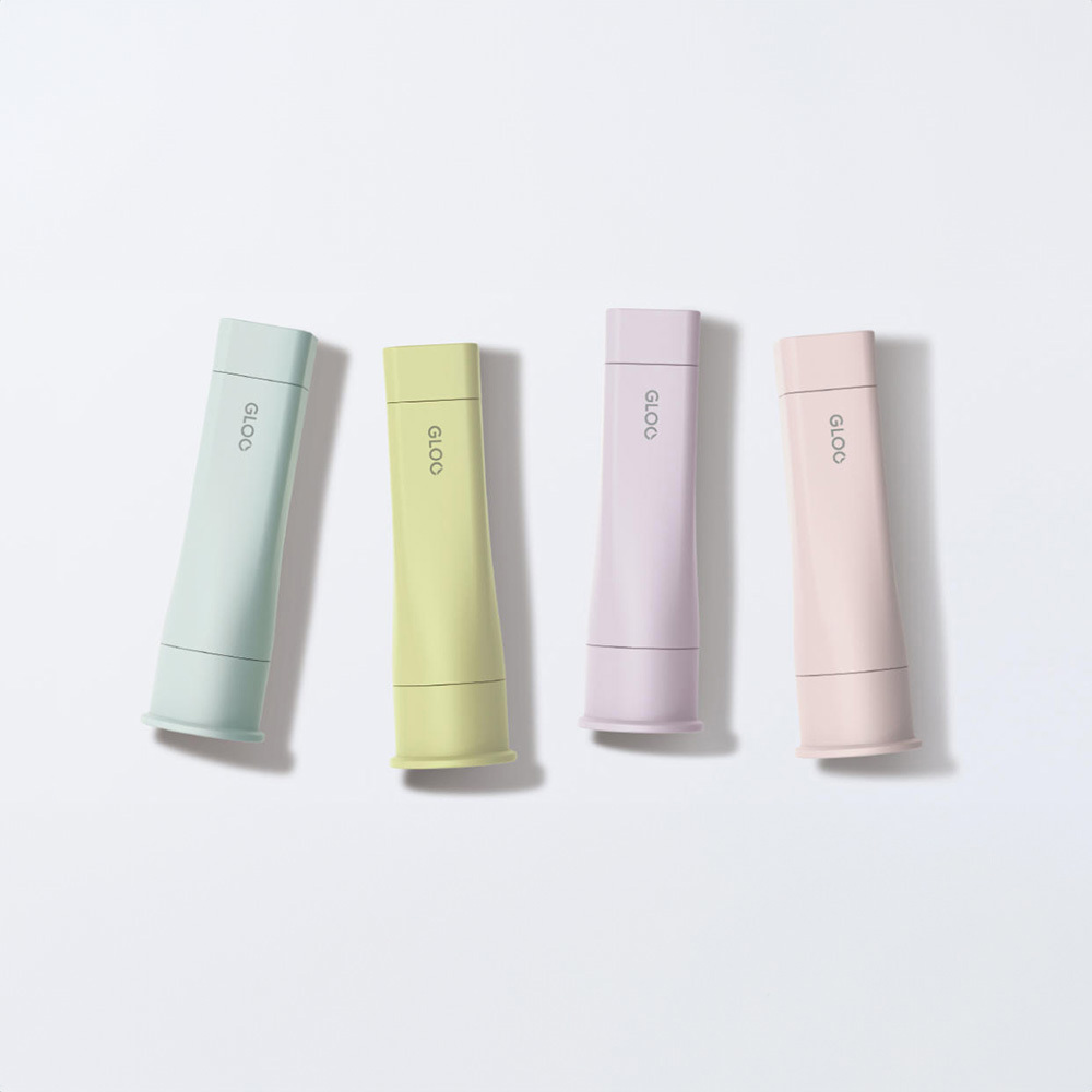 KOKUYO GLOO方形口紅膠(10g)-薄荷/萊姆/淡紫/淡粉