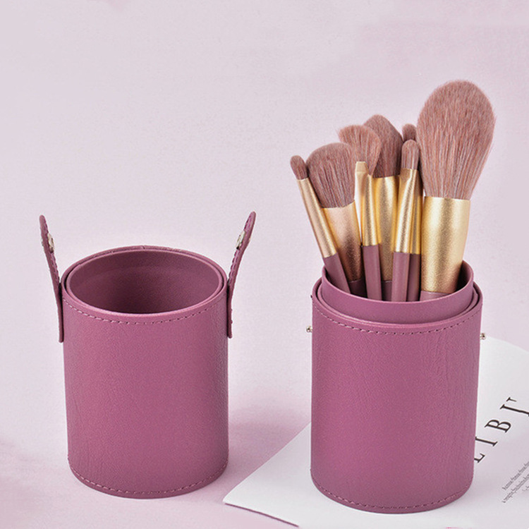 【精緻玩妝 精準勾勒】輕奢質感皮革刷具組