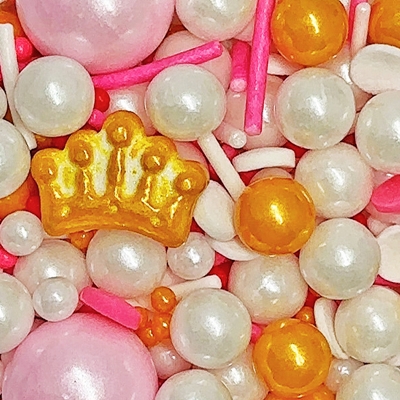 裝飾糖果－皇冠混款糖片 85g