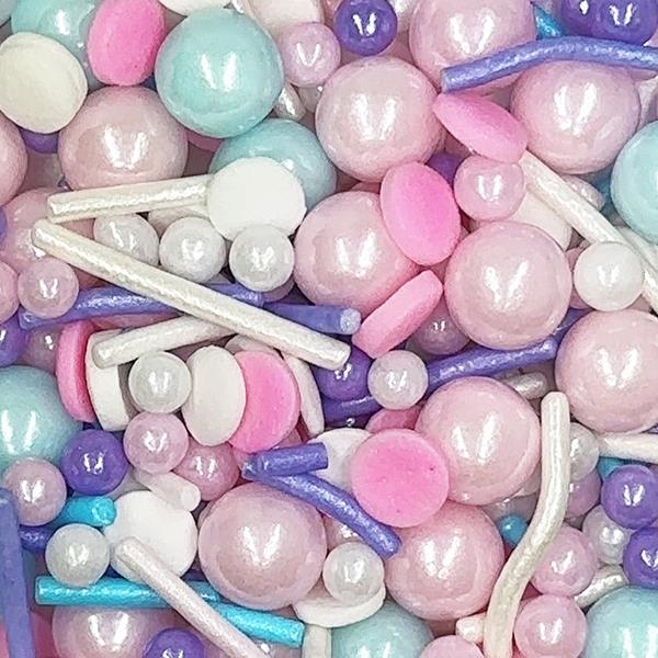 裝飾糖果－Unicorn色系混款糖片 85g