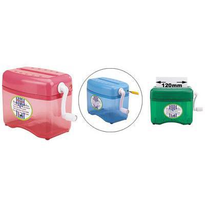 力大手動碎紙機04801(紅/綠/桔)