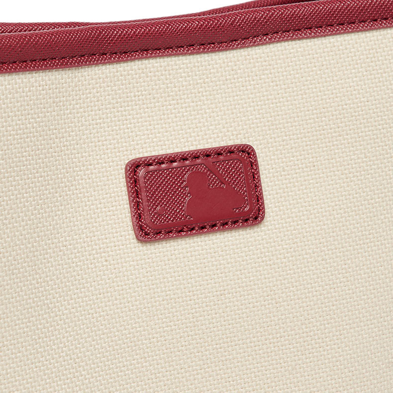 MLB 帆布托特包 水桶包 Varsity系列 波士頓紅襪隊 (3ABMS093N-43CRD)