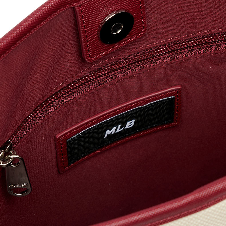MLB 帆布托特包 水桶包 Varsity系列 波士頓紅襪隊 (3ABMS093N-43CRD)