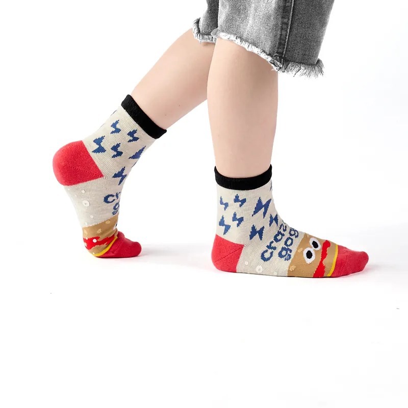 【Change Tone 襪子專賣店】CRAZY BABY〈淺灰/兒童款〉