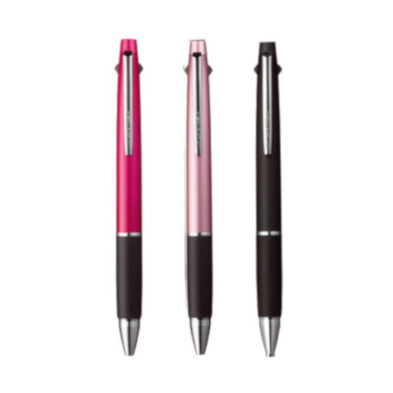 Uni三菱 多機能溜溜筆SXE3800 (0.5)-黑桿/粉紅桿/桃紅桿