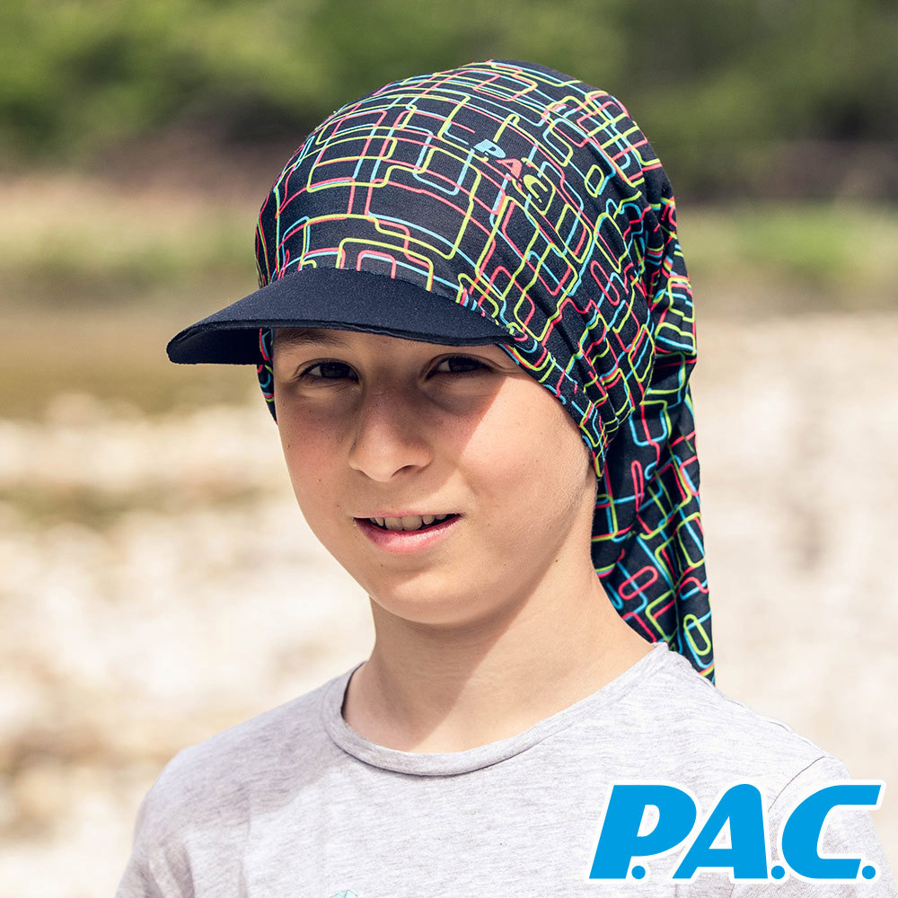 【PAC 德國】兒童遮陽頭巾(PAC8950160水管/兒童頭巾/快乾頭巾)