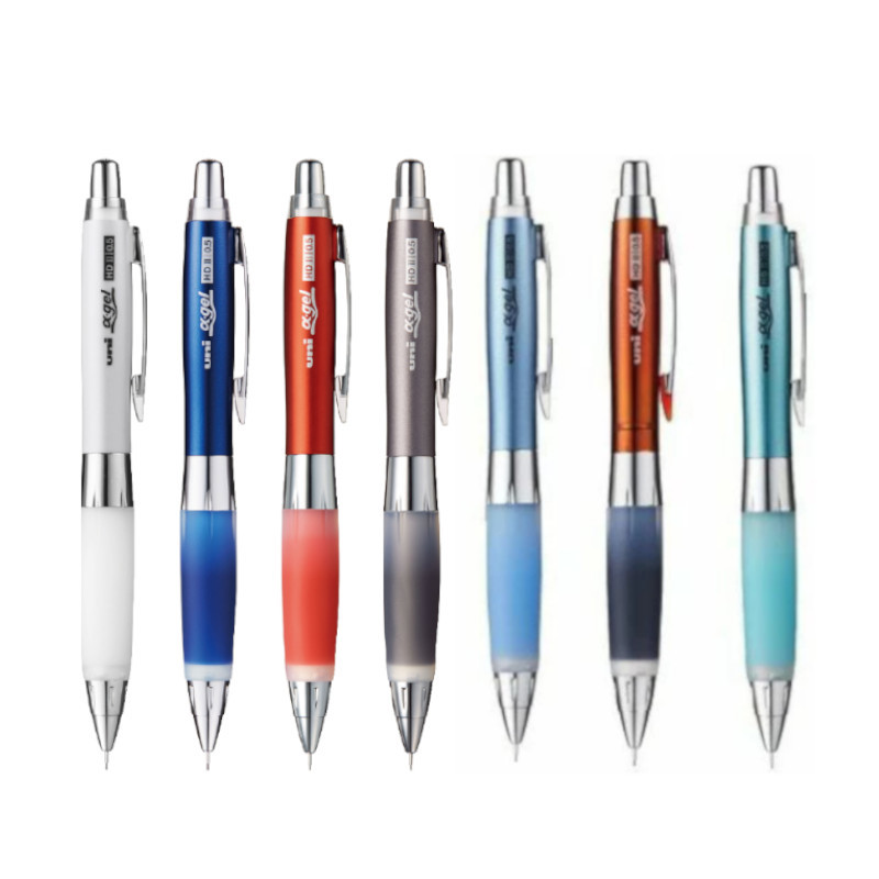 Uni三菱阿發搖搖自動鉛筆M5-619GG-白/藍/淺藍/淺綠/朱紅色/深灰桿/綠桿/酒紅桿