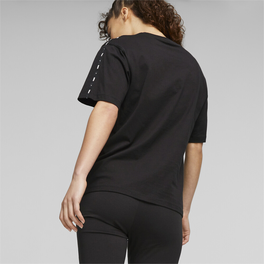 PUMA 基本系列Ess+ Tape短袖T恤 女性