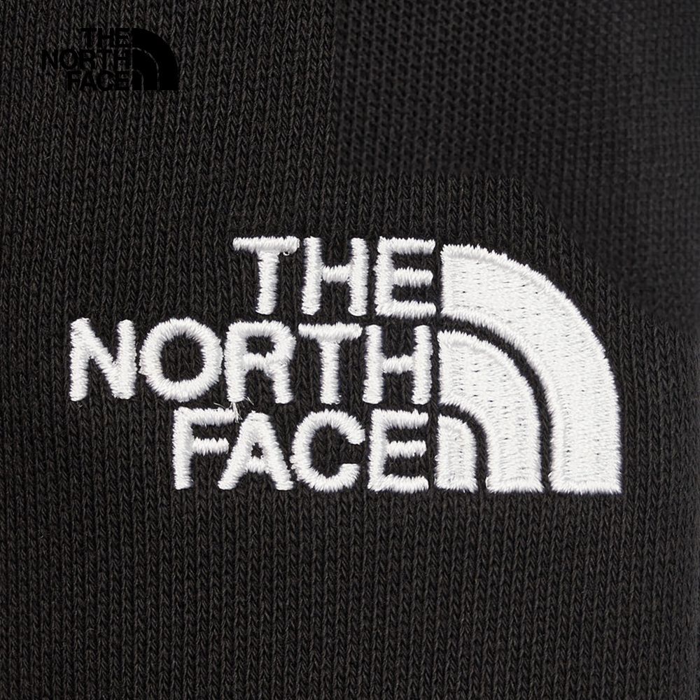 The North Face北面女款黑色純棉抽繩運動休閒褲｜86QBJK3