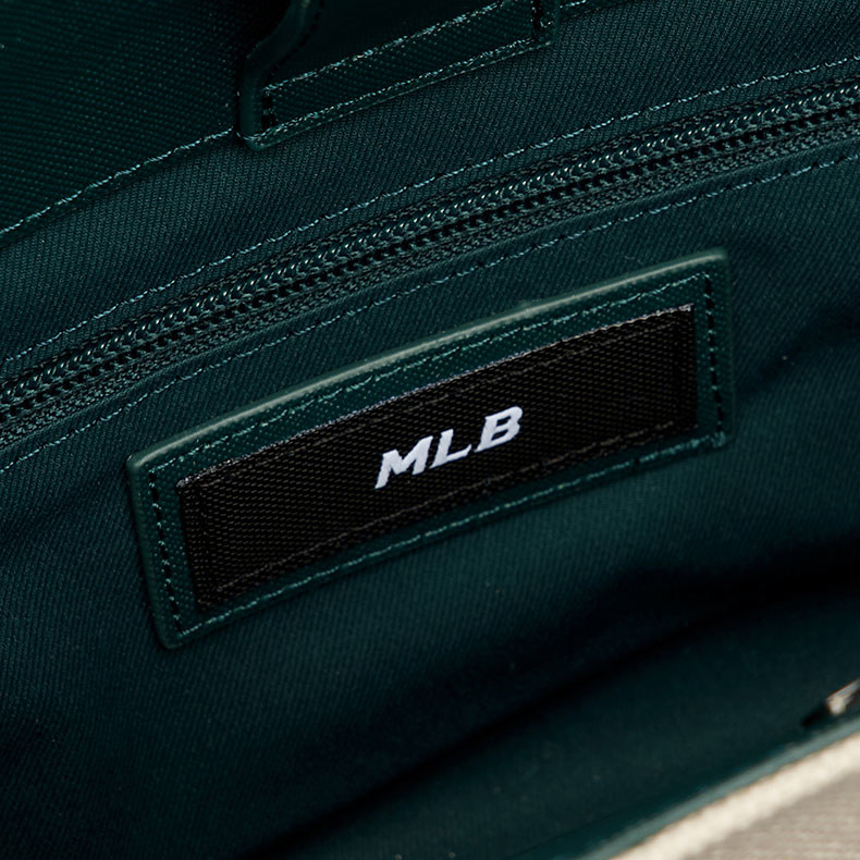 MLB 帆布小托特包 斜背包 Varsity系列 洛杉磯道奇隊 (3AORS083N-07CRD)