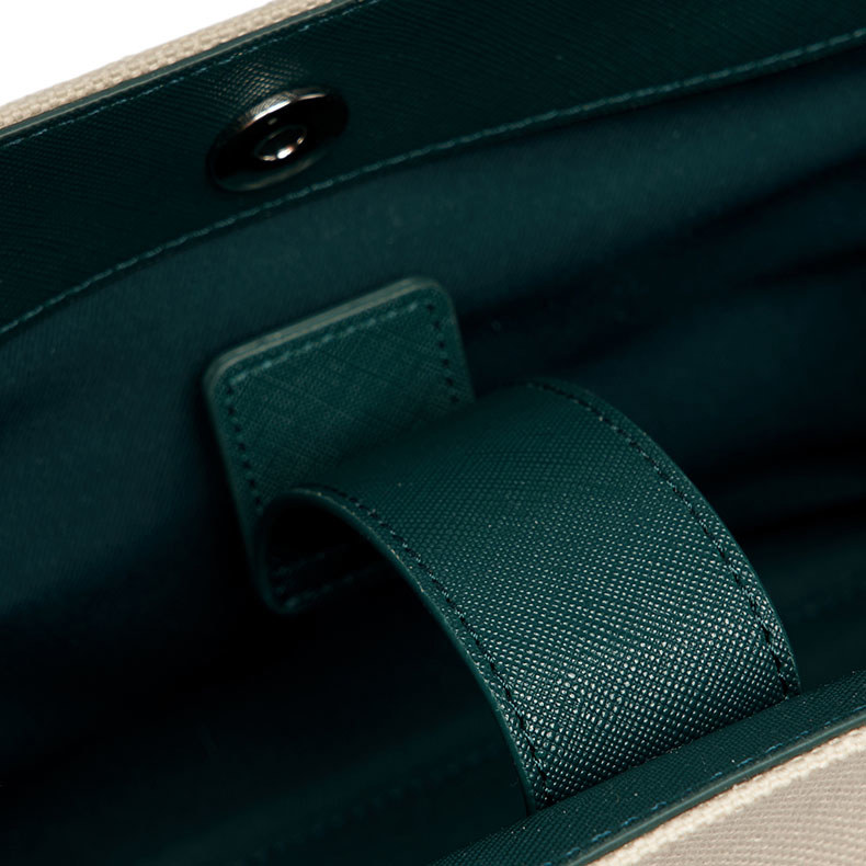 MLB 帆布小托特包 斜背包 Varsity系列 洛杉磯道奇隊 (3AORS083N-07CRD)