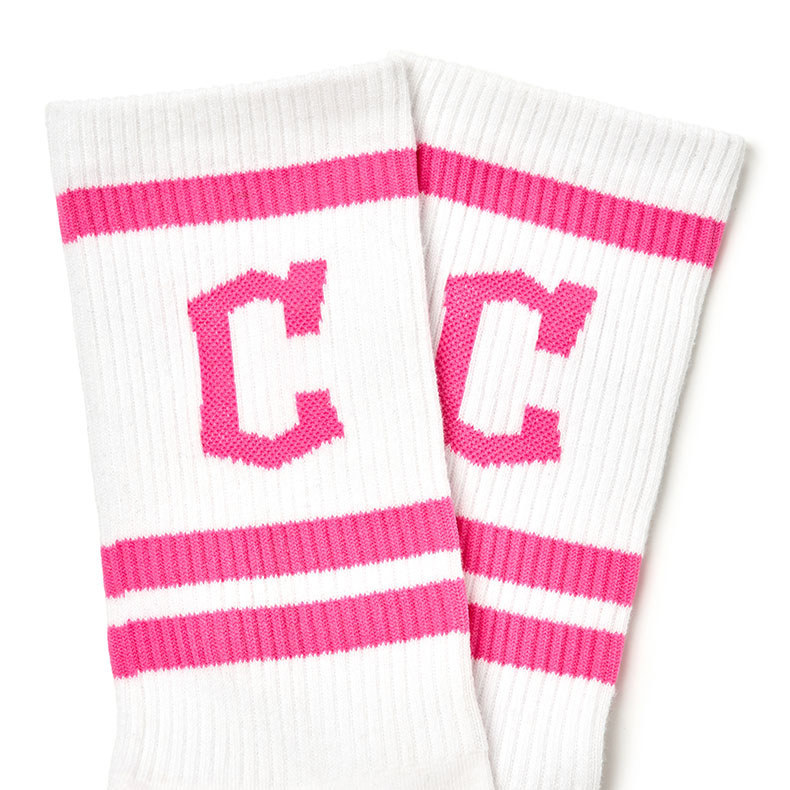 MLB 襪子 中筒襪 運動襪 克里夫蘭守護者隊 (3ASOMS53N-45PKD)