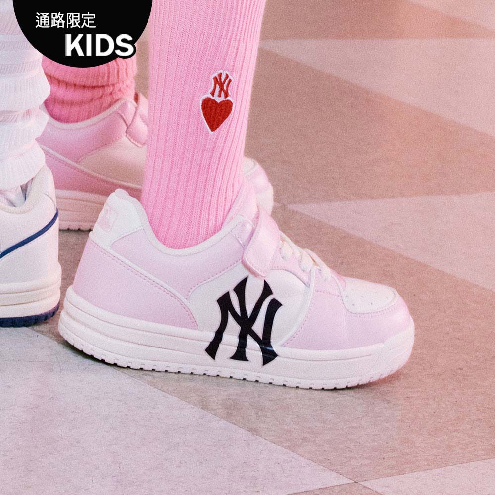 MLB KIDS 老爹鞋 學長鞋 童鞋 Chunky Liner系列 紐約洋基隊 (7ASXCA33N-50P