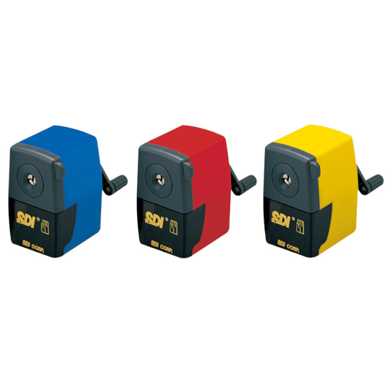 手牌SDI 削筆機(0150A)-紅/藍/黃