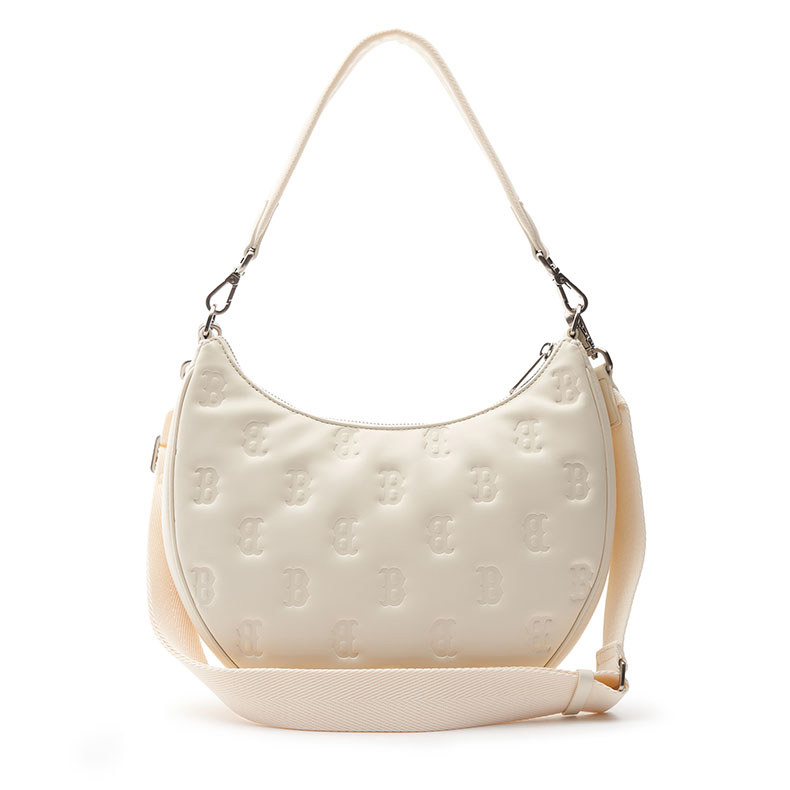 MLB 腋下包 手提包 肩背包 Monogram系列 波士頓紅襪隊 (3ABQS093N-43CRD)