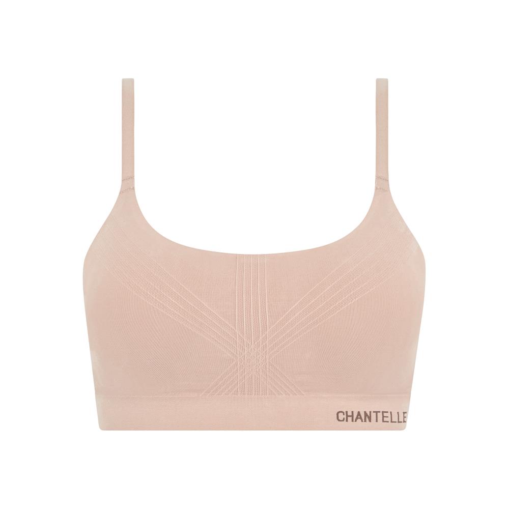 【Chantelle Lab】有襯墊無痕內衣>S-XL>膚色(10U10_00Q)【Smooth Comfort】