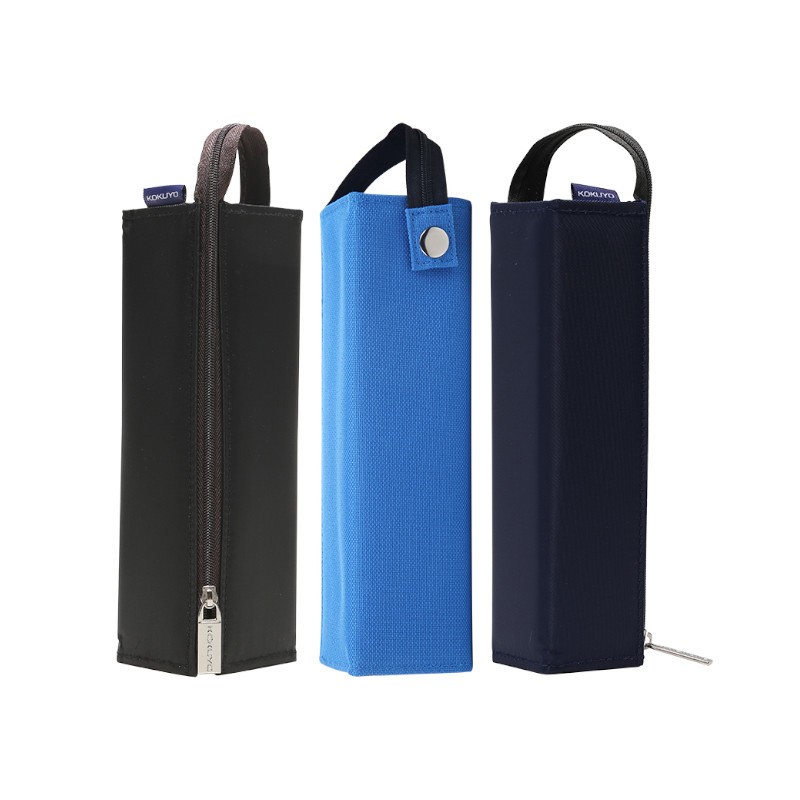 KOKUYO C2-R展開式筆袋-藍/黑/深藍