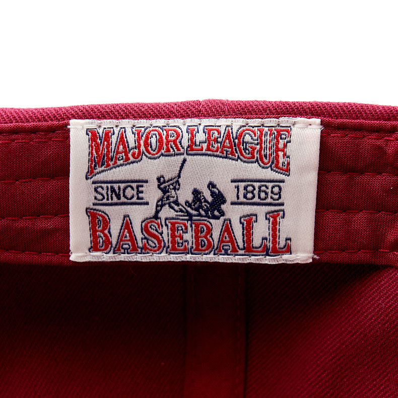 MLB 可調式硬頂棒球帽 五分割帽 Varsity系列 波士頓紅襪隊 (3ACPV033N-43WID)