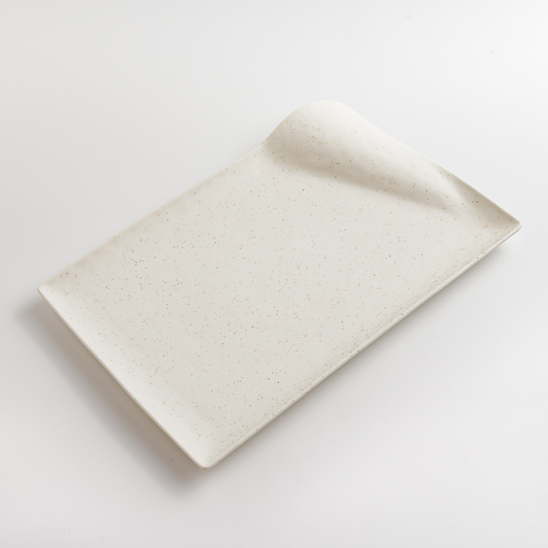 Ice Crack 23cm Ceramic Plate