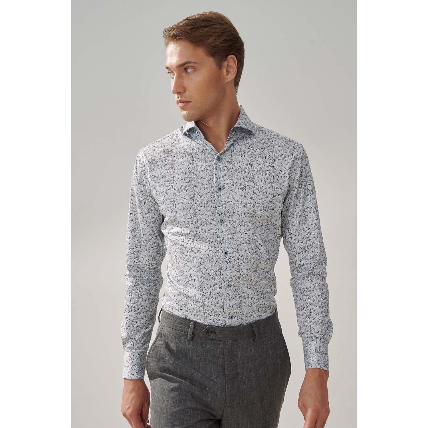 SST&C #Comfortable Cotton  Floral Standard Shirt | 0312309019  (Outlet)