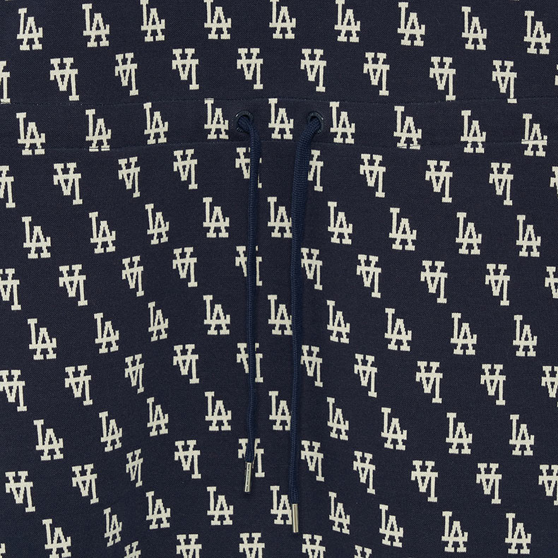 MLB 連身裙 洋裝 長版上衣 Monogram系列 洛杉磯道奇隊 (3FOPM0134-07NYD)
