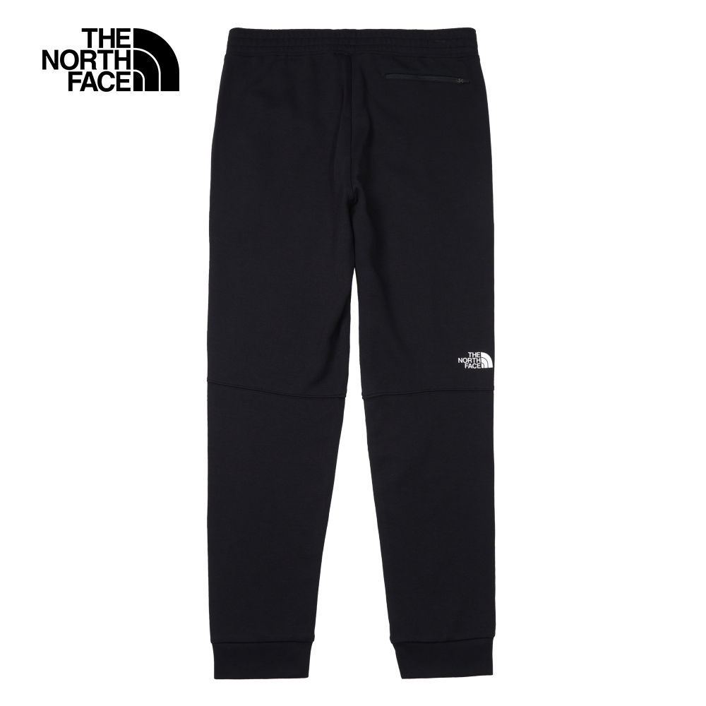 The North Face北面男款黑色舒適彈力褲腰多口袋休閒長褲｜88REJK3