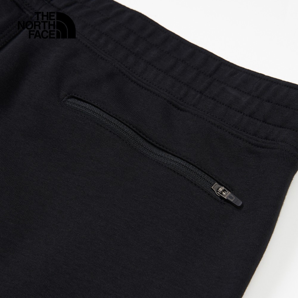 The North Face北面男款黑色舒適彈力褲腰多口袋休閒長褲｜88REJK3