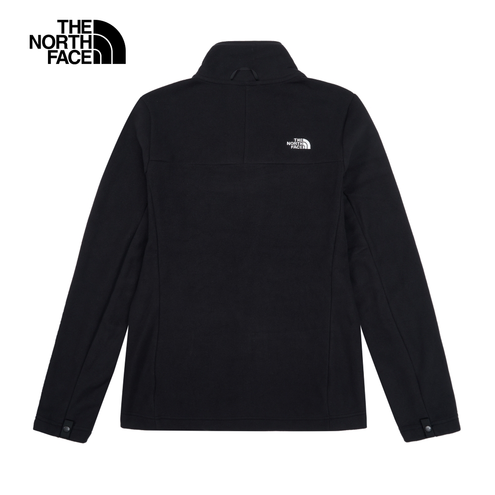 【限時搶購】女款黑色保暖舒適休閒立領抓絨外套｜88RQJK3