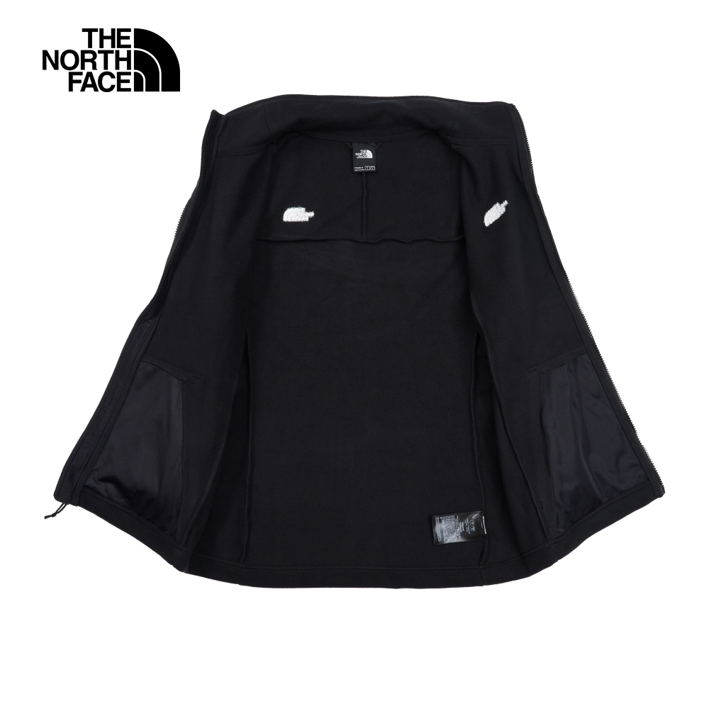 【限時搶購】女款黑色保暖舒適休閒立領抓絨外套｜88RQJK3