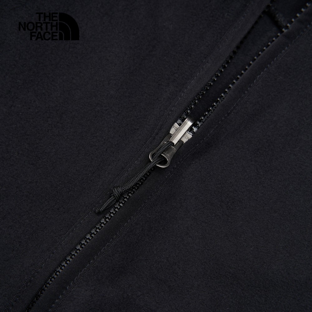 【限時搶購】女款黑色保暖舒適休閒立領抓絨外套｜88RQJK3