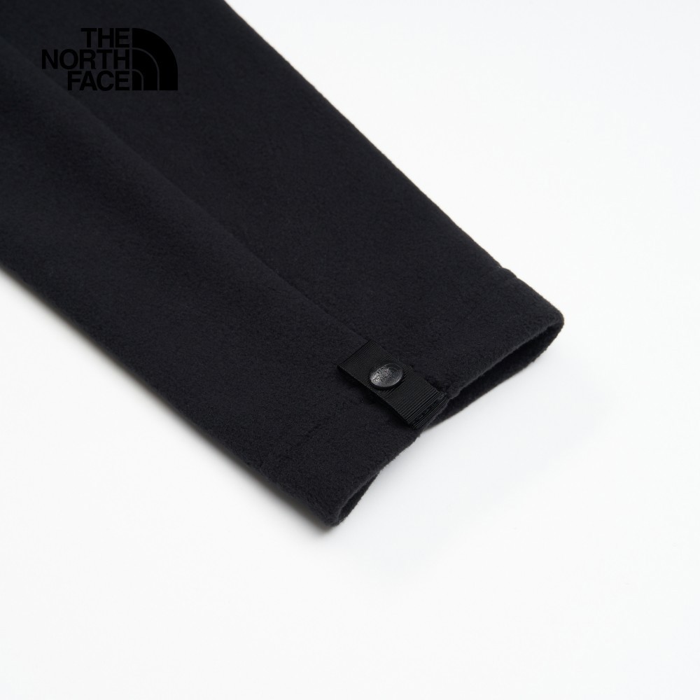 【限時搶購】女款黑色保暖舒適休閒立領抓絨外套｜88RQJK3