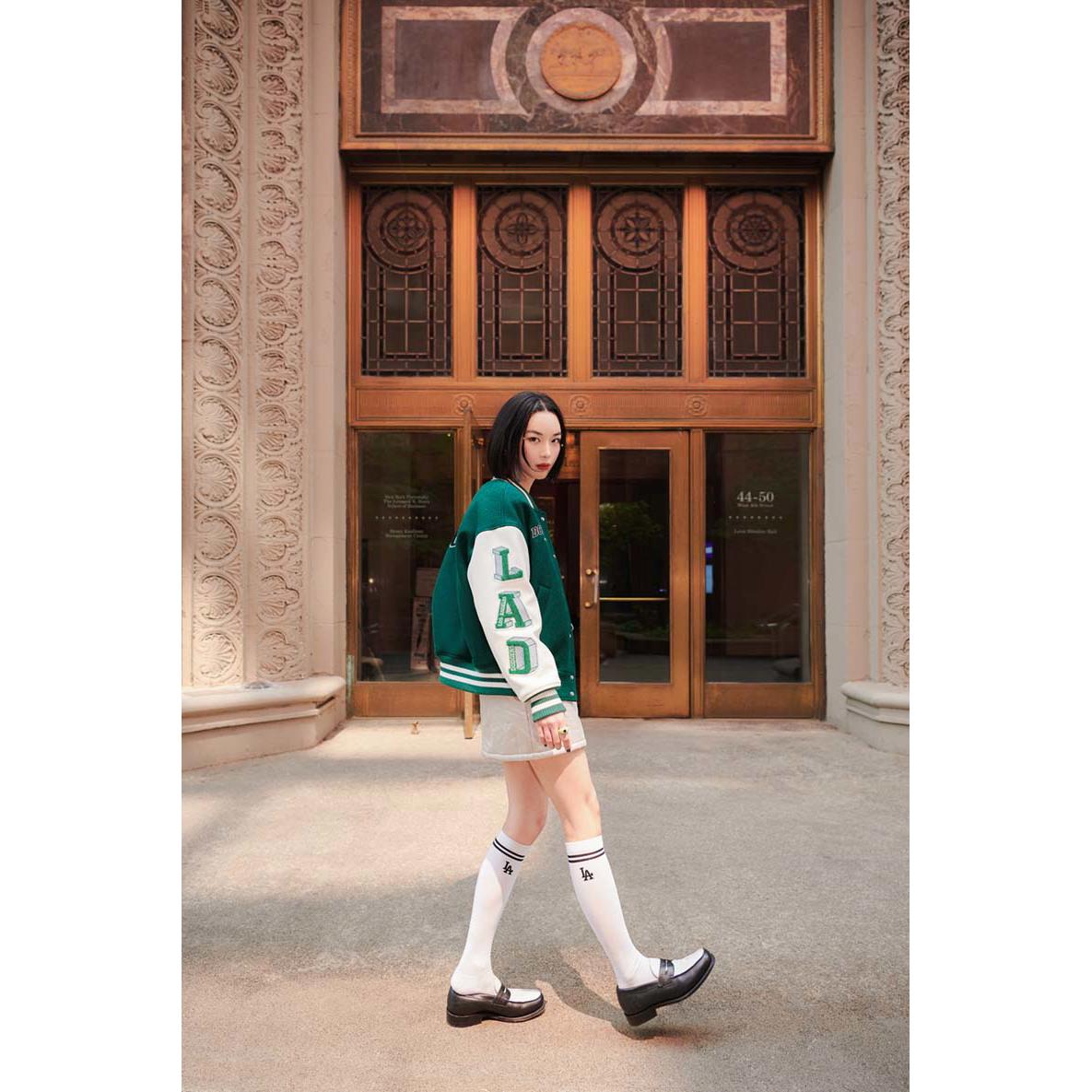 MLB 及膝高筒襪 洛杉磯道奇隊 (3ASOKG13N-07WHS)